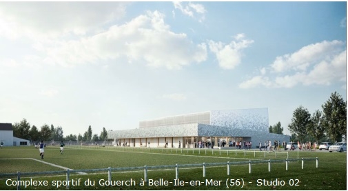 Réhabilitation du complexe sportif du Gouerch à Belle-Ile-en-Mer (56)