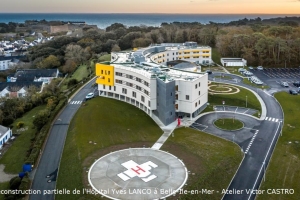 Reconstruction partielle de l'Hôpital Yves Lanco à Belle-Ile-en-Mer (56)