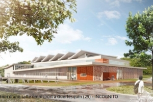 Construction d'une salle omnisport à Guerlesquin (29) - Incognito